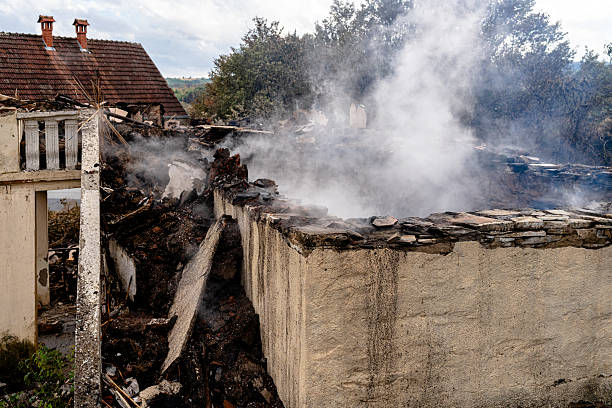 Professional Fire Damage Removal technician working in Woodlyn, PA